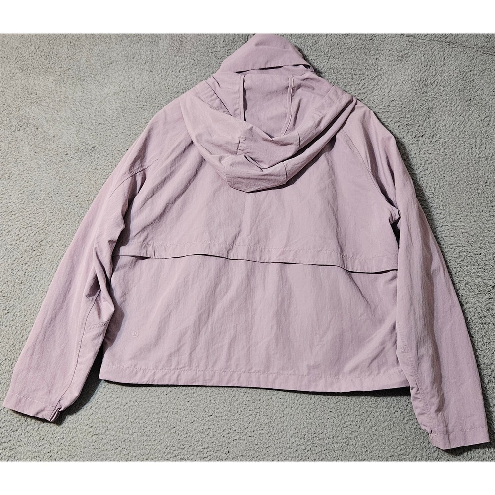 Lululemon Always Effortless Jacket Hoodie Packable Women's Size 10 Pink W4BW8S